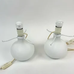 Clearance Pamono Murano Glass Mushroom Table Lamp, 1980s