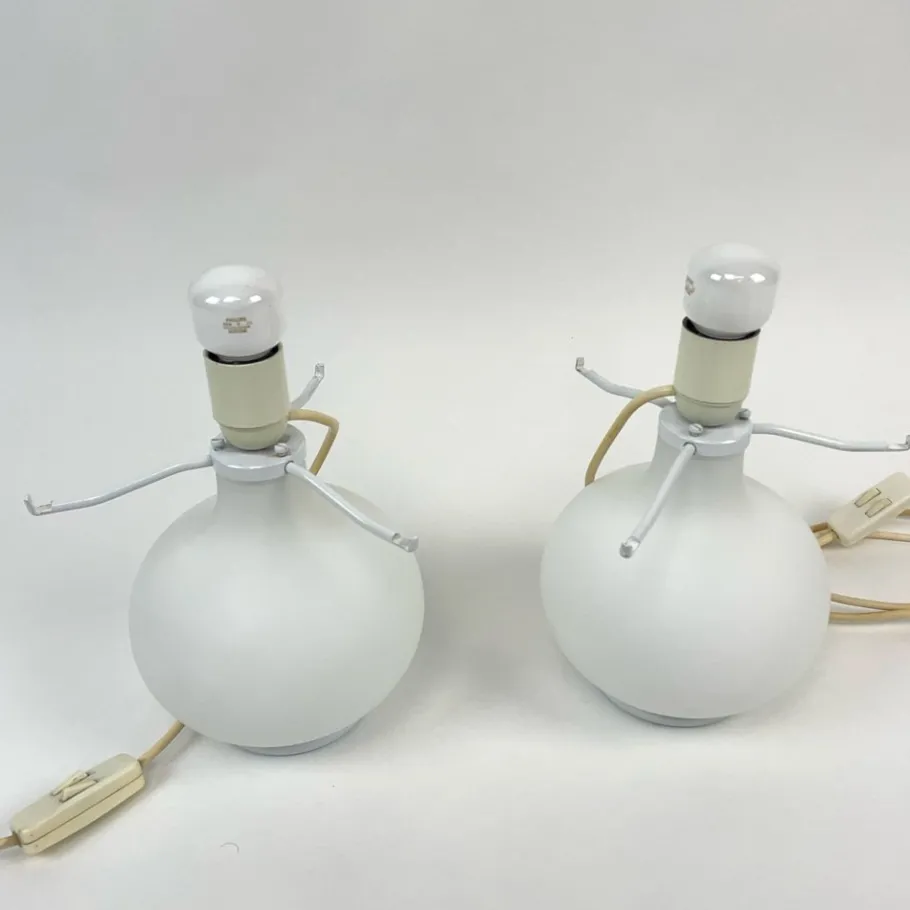 Clearance Pamono Murano Glass Mushroom Table Lamp, 1980s