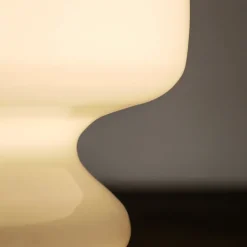 Pamono Murano Glass Mushroom Table Lamp, Italy, 1970s