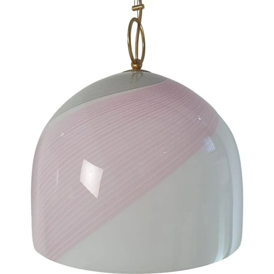 Clearance Pamono Murano Glass Pendant Lamp by La Murrina, Italy, 1970s