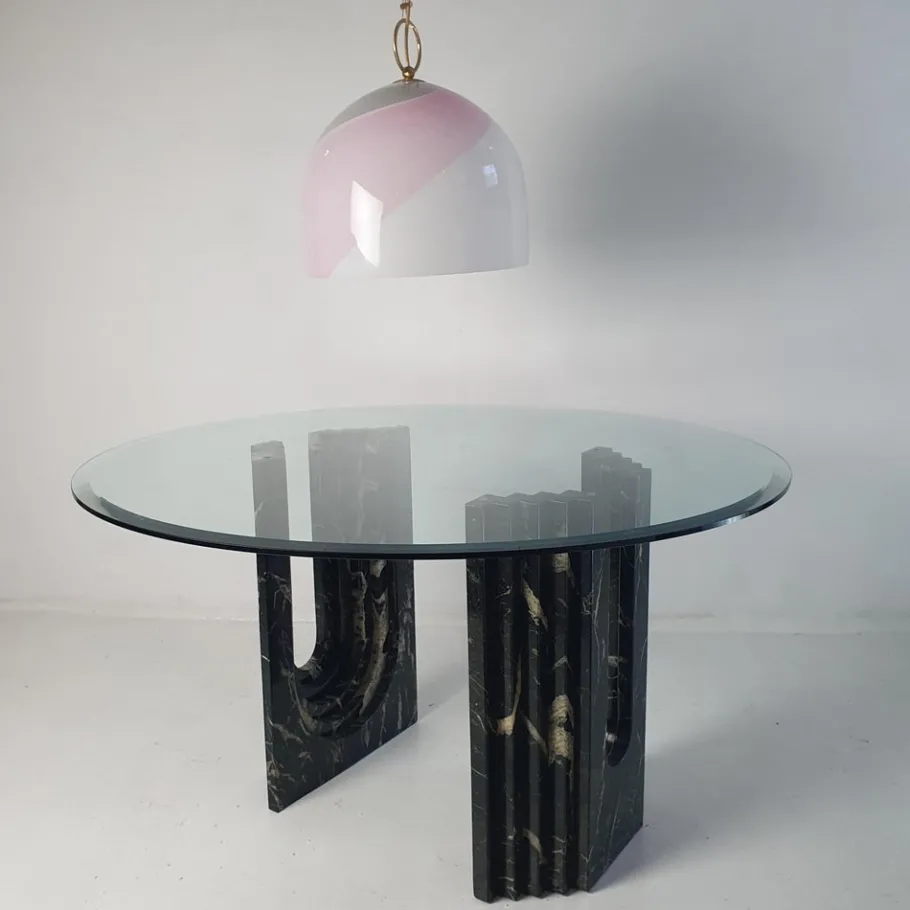 Clearance Pamono Murano Glass Pendant Lamp by La Murrina, Italy, 1970s