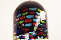 Sale Pamono Murano Glass Pendant Lamp by Noti Massari for Leucos, 1970s