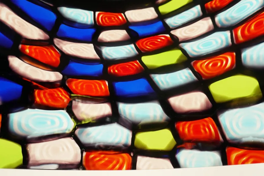 Sale Pamono Murano Glass Pendant Lamp by Noti Massari for Leucos, 1970s