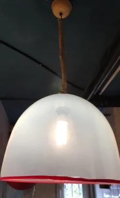 Clearance Pamono Murano Glass Pendant Lamp by Roberto Pamio & Renato Toso for Leucos, 1970s