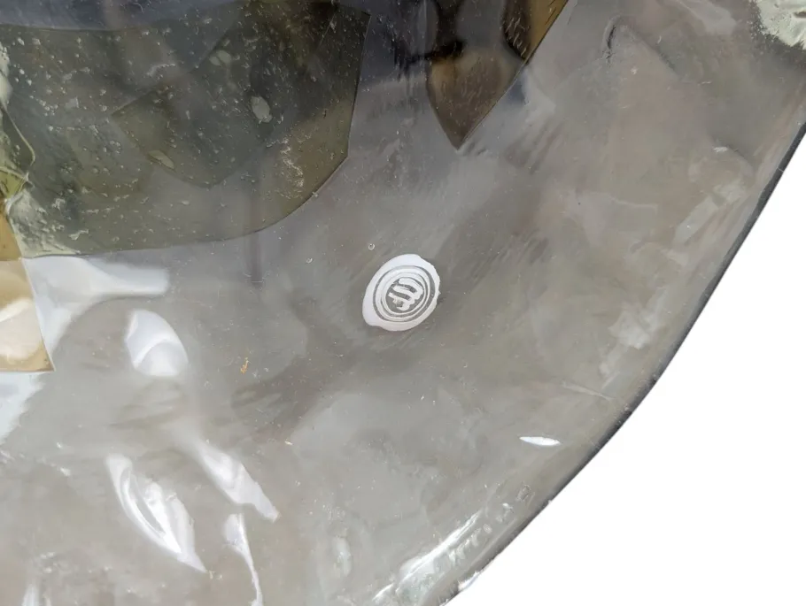 Clearance Pamono Murano Glass Pendant Lamp, 1980s