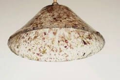 Clearance Pamono Murano Glass Pendant Lamp, 1980s