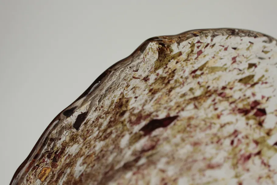 Clearance Pamono Murano Glass Pendant Lamp, 1980s