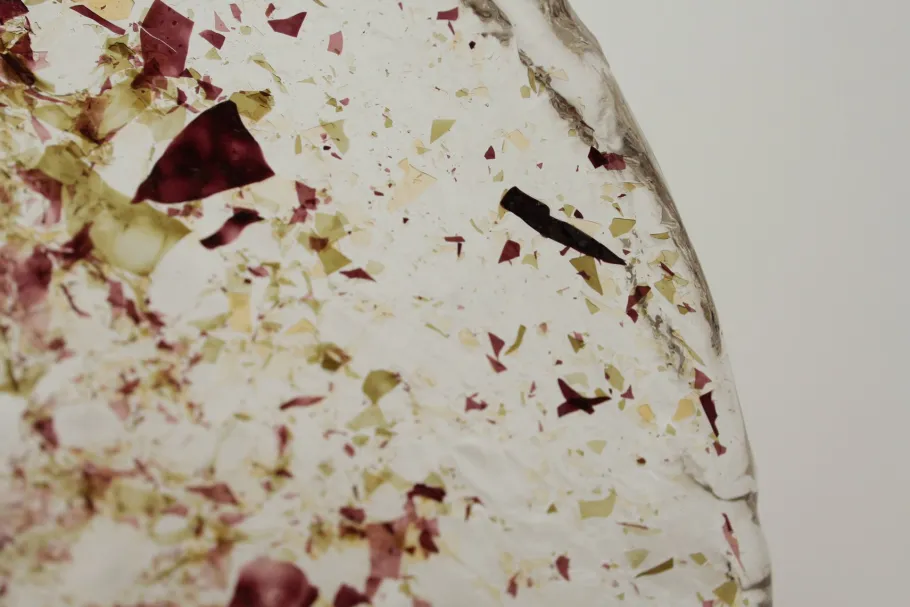 Clearance Pamono Murano Glass Pendant Lamp, 1980s