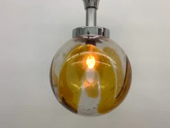 Discount Pamono Murano Glass Pendant Lamp from Mazzega, 1970s