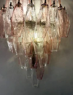 Discount Pamono Murano Glass Polyhedral Wall Sconces attributed to Carlo Scarpa for Venini, 1960s, Set of 2