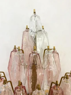 Discount Pamono Murano Glass Polyhedral Wall Sconces attributed to Carlo Scarpa for Venini, 1960s, Set of 2