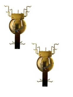 Hot Pamono Murano Glass Prism Sconces, 1970s, Set of 2