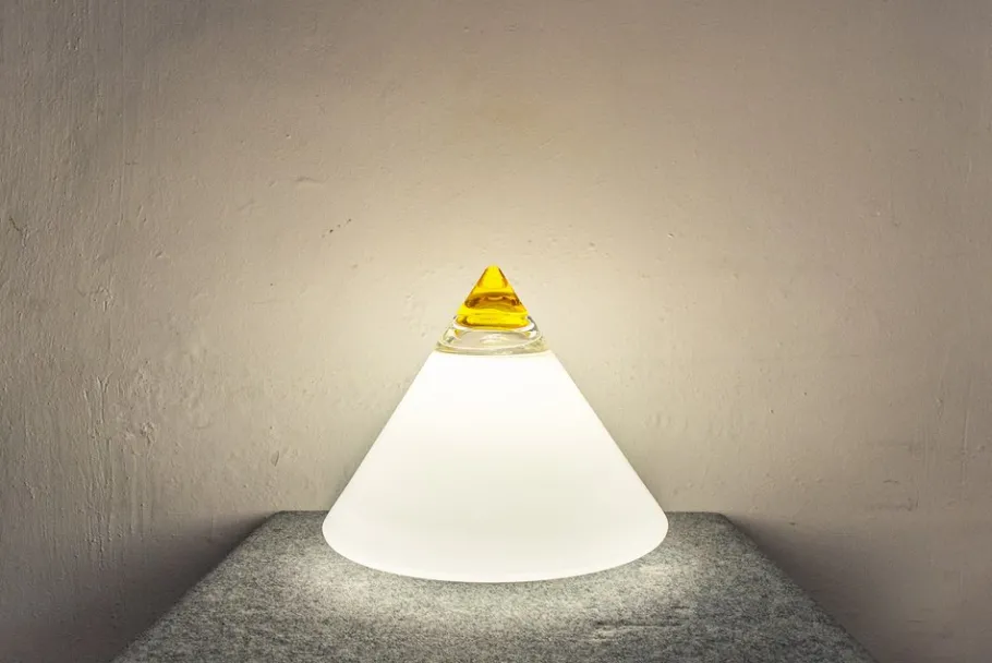 Best Pamono Murano Glass Rio Table Lamp by Giusto Toso for Leucos, Italy, 1977