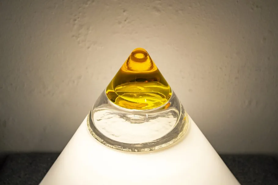 Best Pamono Murano Glass Rio Table Lamp by Giusto Toso for Leucos, Italy, 1977