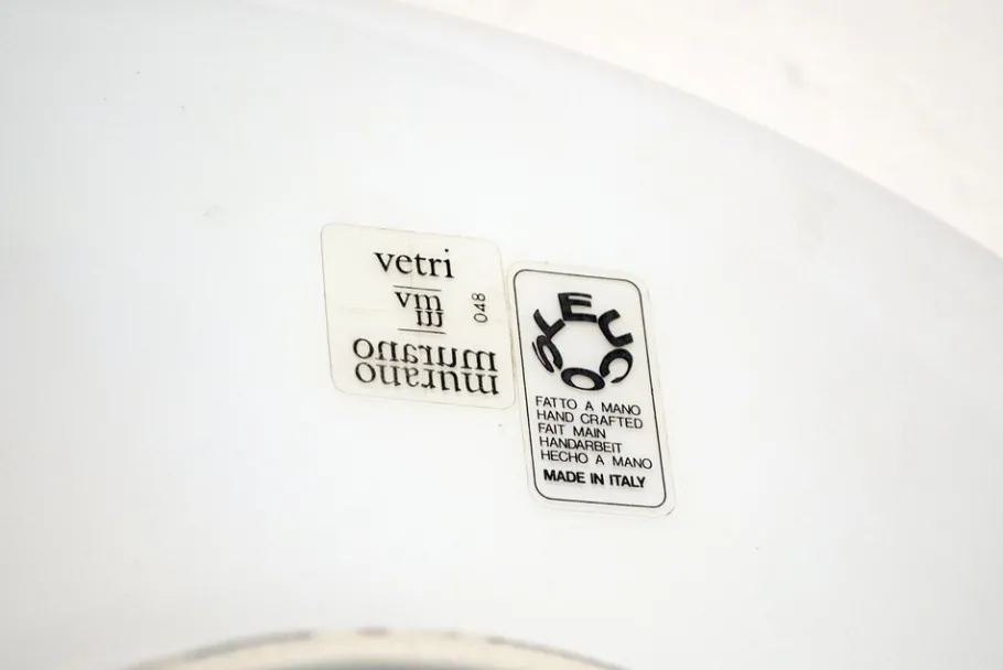 Best Pamono Murano Glass Rio Table Lamp by Giusto Toso for Leucos, Italy, 1977