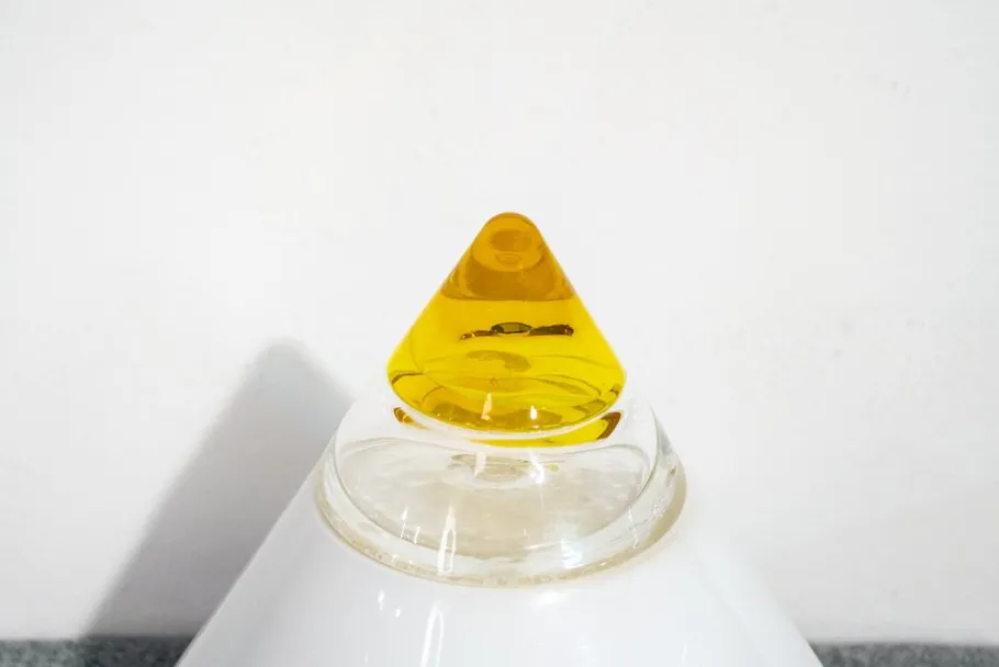 Best Pamono Murano Glass Rio Table Lamp by Giusto Toso for Leucos, Italy, 1977