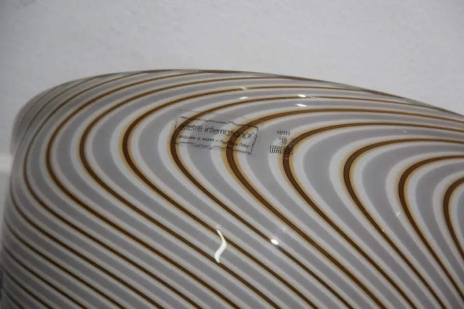 Clearance Pamono Murano Glass Sconce by Lino Tagliapietra for Effetre, 1980s