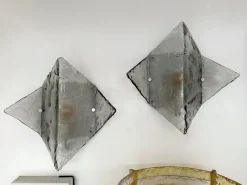 Clearance Pamono Murano Glass Sconces by Carlo Nason for Mazzega, 1970s, Set of 2