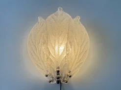 Clearance Pamono Murano Glass Sconces, 1970s, Set of 3