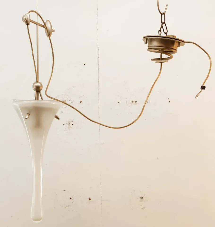 Discount Pamono Murano Glass Suspension Light