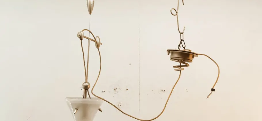 Discount Pamono Murano Glass Suspension Light