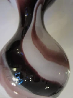 New Pamono Murano Glass Table Lamp and Vases by Carlo Moretti, 1960s, Set of 3