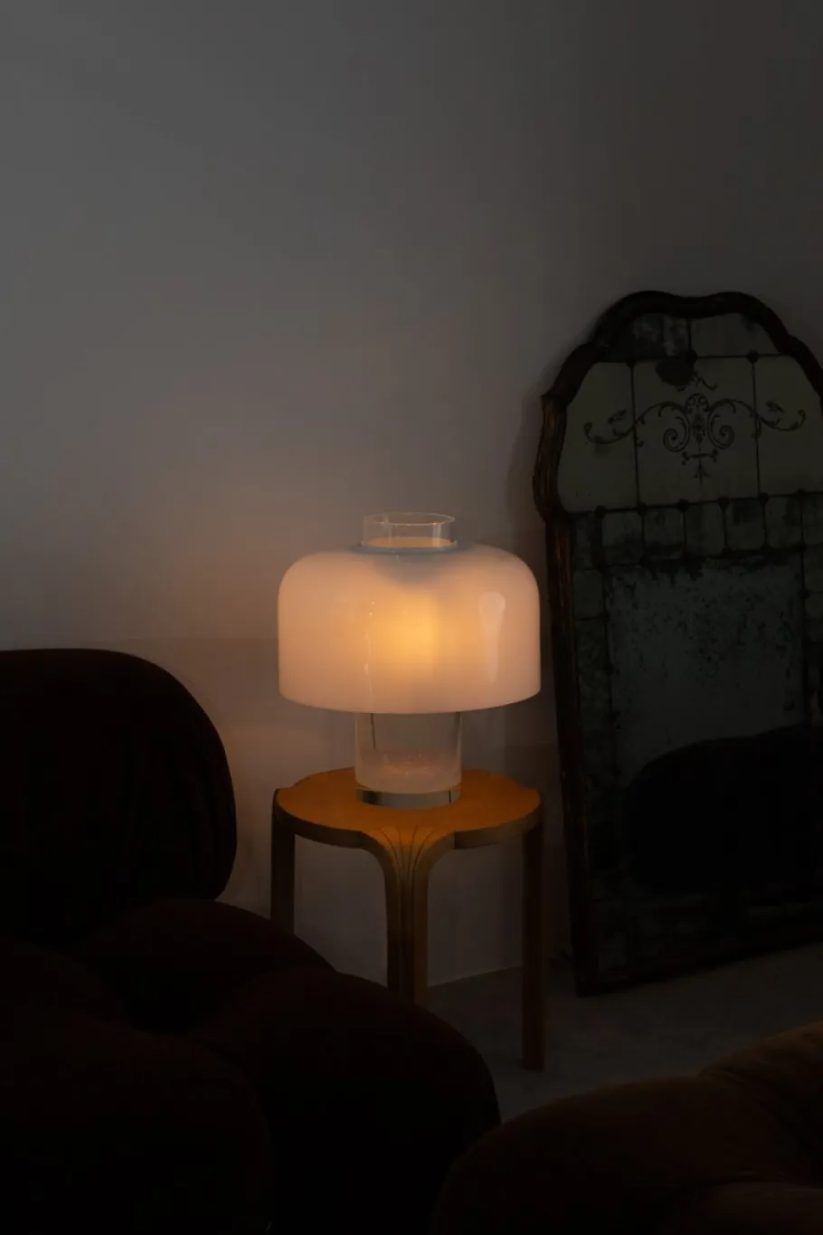 Best Pamono Murano Glass Table Lamp by Carlo Nason for Mazzega, 1960s