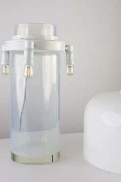 Best Pamono Murano Glass Table Lamp by Carlo Nason for Mazzega, 1960s