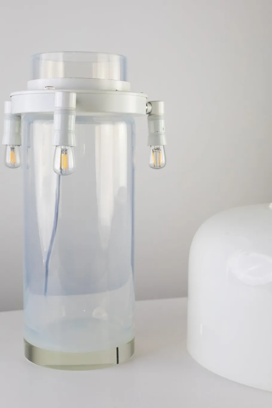 Best Pamono Murano Glass Table Lamp by Carlo Nason for Mazzega, 1960s