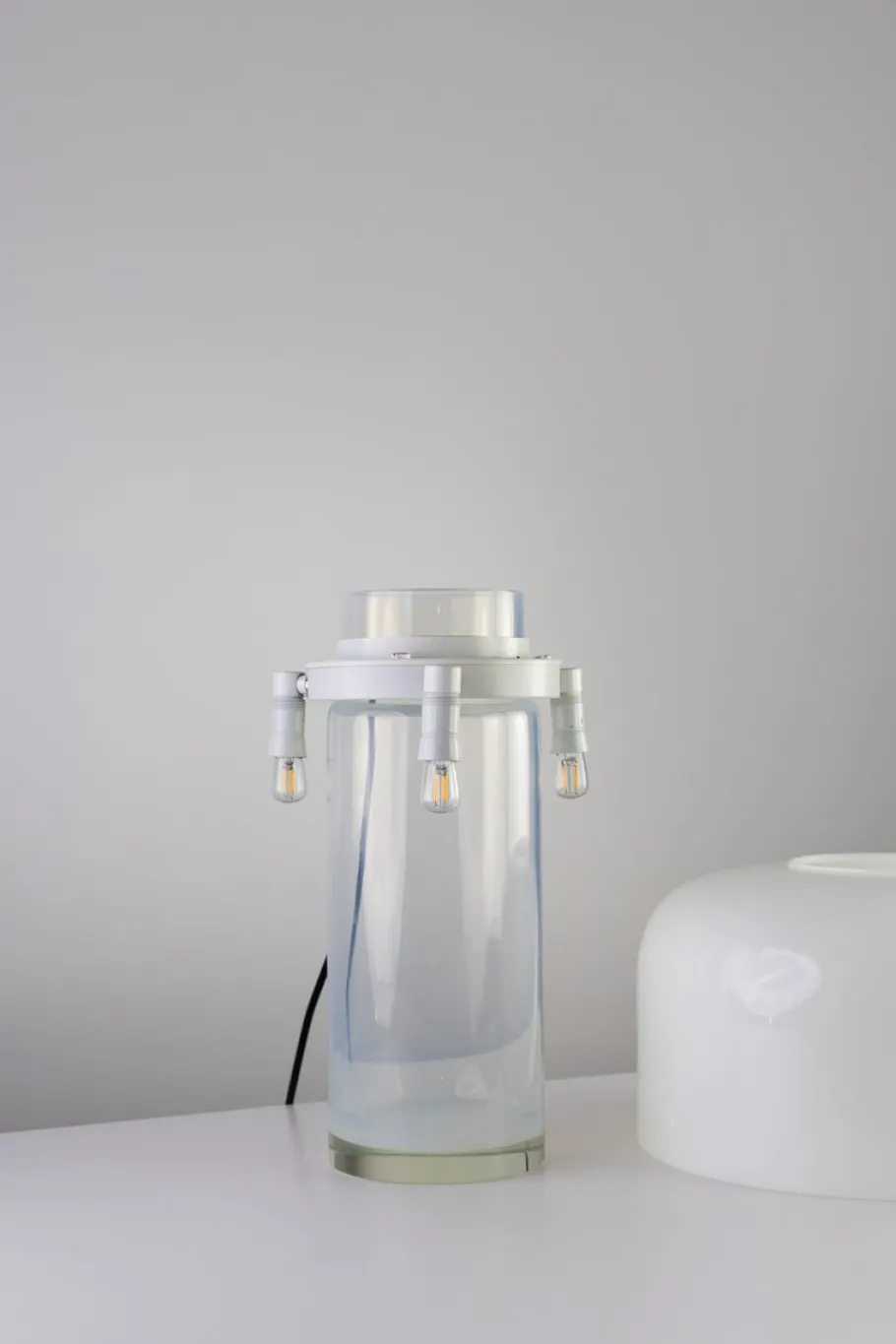 Best Pamono Murano Glass Table Lamp by Carlo Nason for Mazzega, 1960s