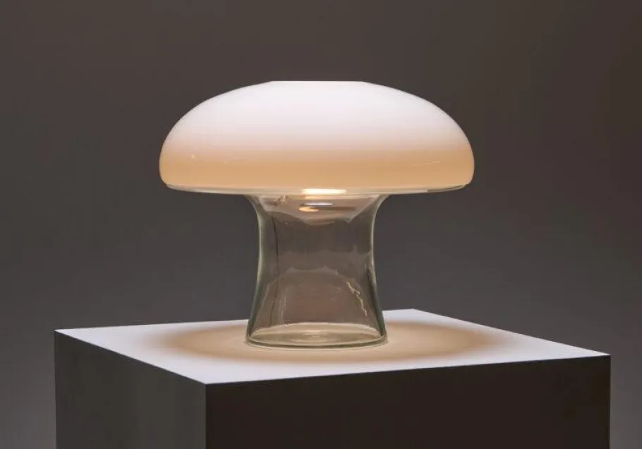 Sale Pamono Murano Glass Table Lamp by Gino Vistosi, 1970s