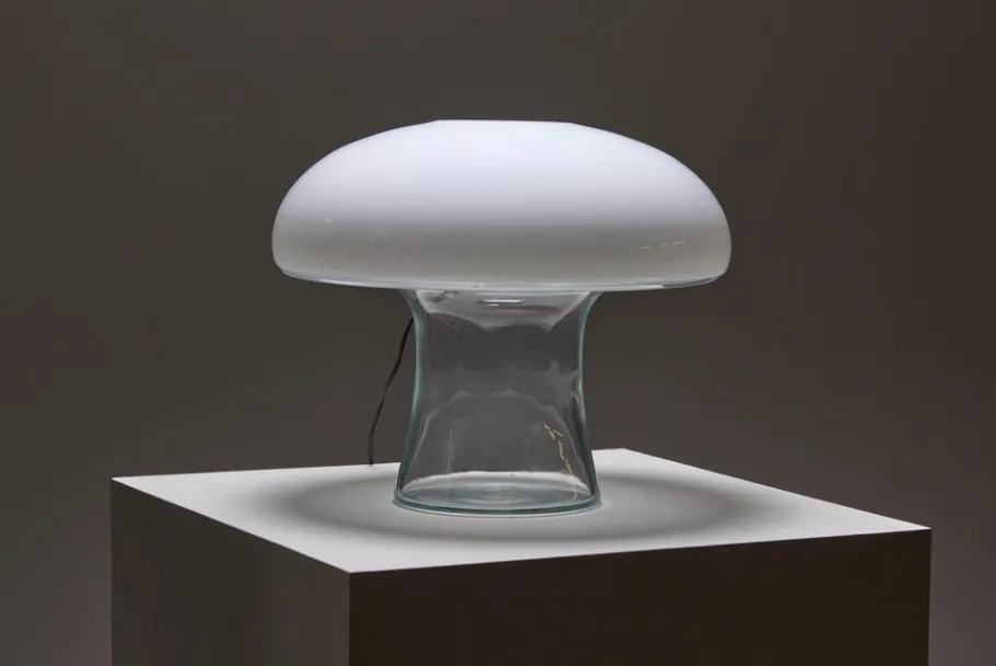 Sale Pamono Murano Glass Table Lamp by Gino Vistosi, 1970s