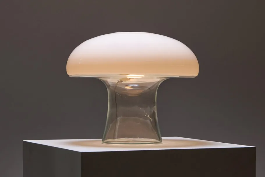 Sale Pamono Murano Glass Table Lamp by Gino Vistosi, 1970s