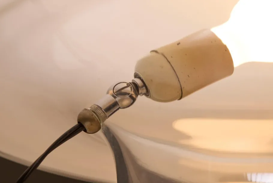 Sale Pamono Murano Glass Table Lamp by Gino Vistosi, 1970s