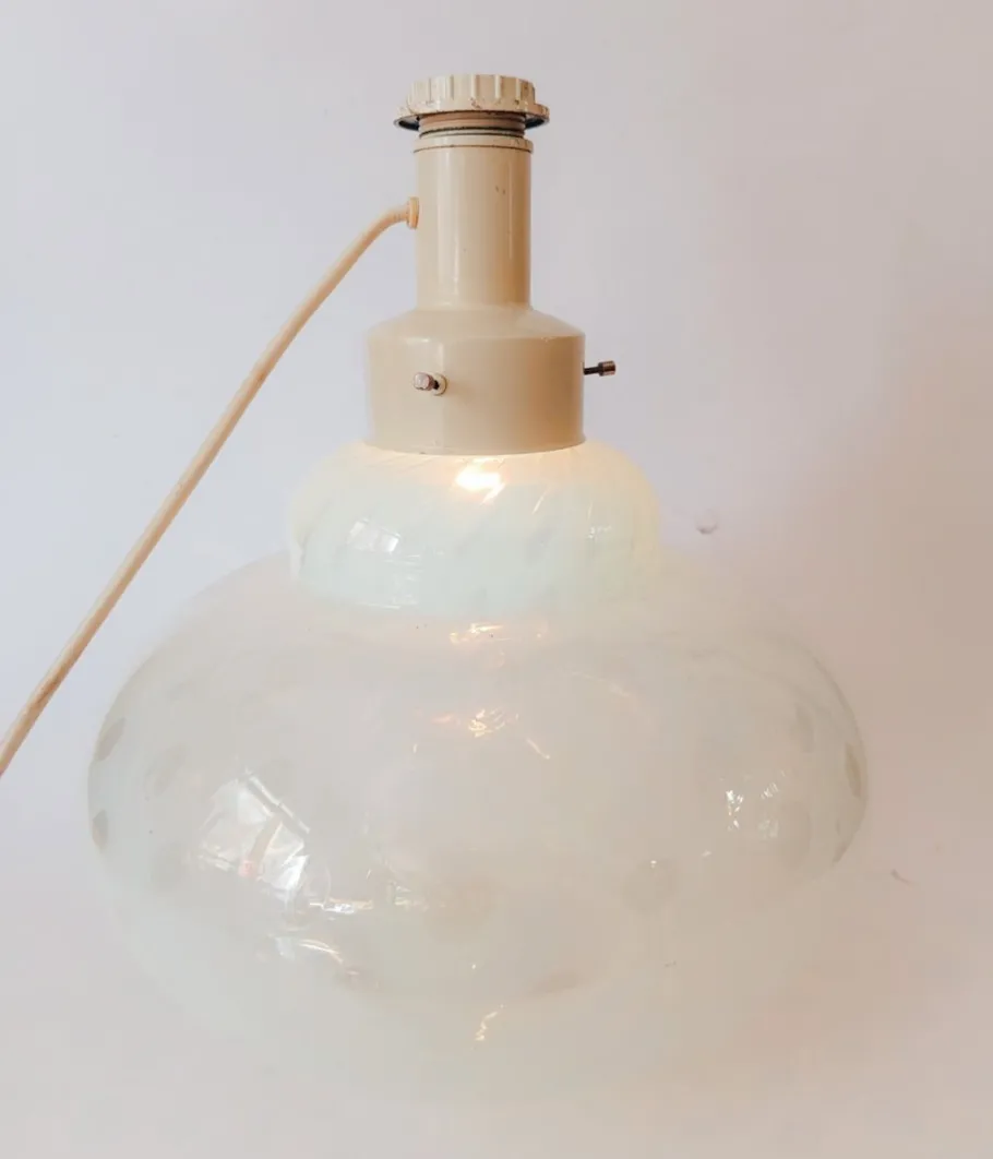 Sale Pamono Murano Glass Table Lamp by Gambaro and Tagliapietra, 1970s