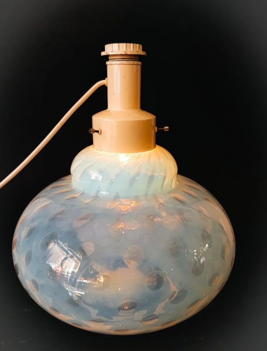 Sale Pamono Murano Glass Table Lamp by Gambaro and Tagliapietra, 1970s