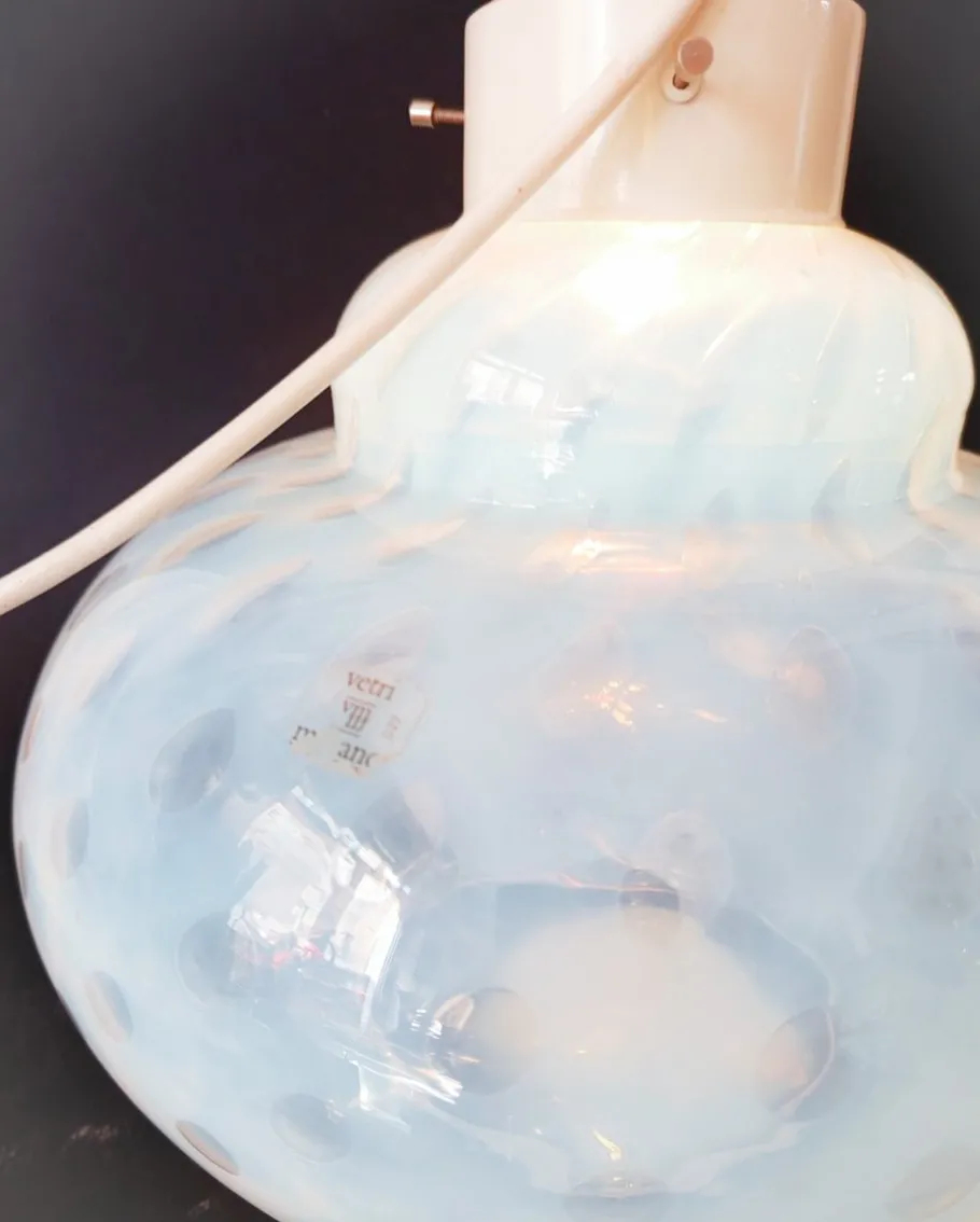 Sale Pamono Murano Glass Table Lamp by Gambaro and Tagliapietra, 1970s