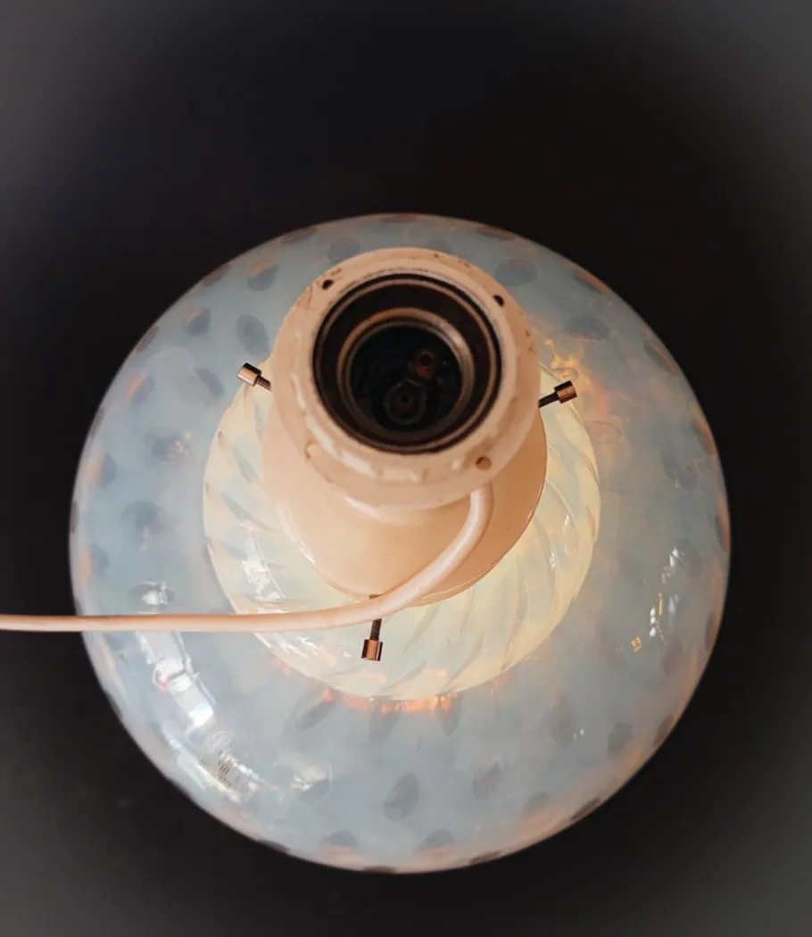 Sale Pamono Murano Glass Table Lamp by Gambaro and Tagliapietra, 1970s