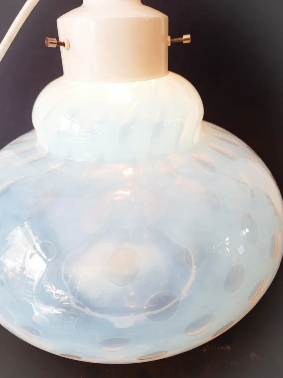 Sale Pamono Murano Glass Table Lamp by Gambaro and Tagliapietra, 1970s