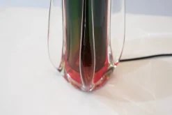 Sale Pamono Murano Glass Table Lamp by Flavio Poli for Seguso, Italy, 1960s