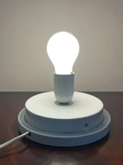 Discount Pamono Murano Glass Table Lamp in the style of Venini, 1970s