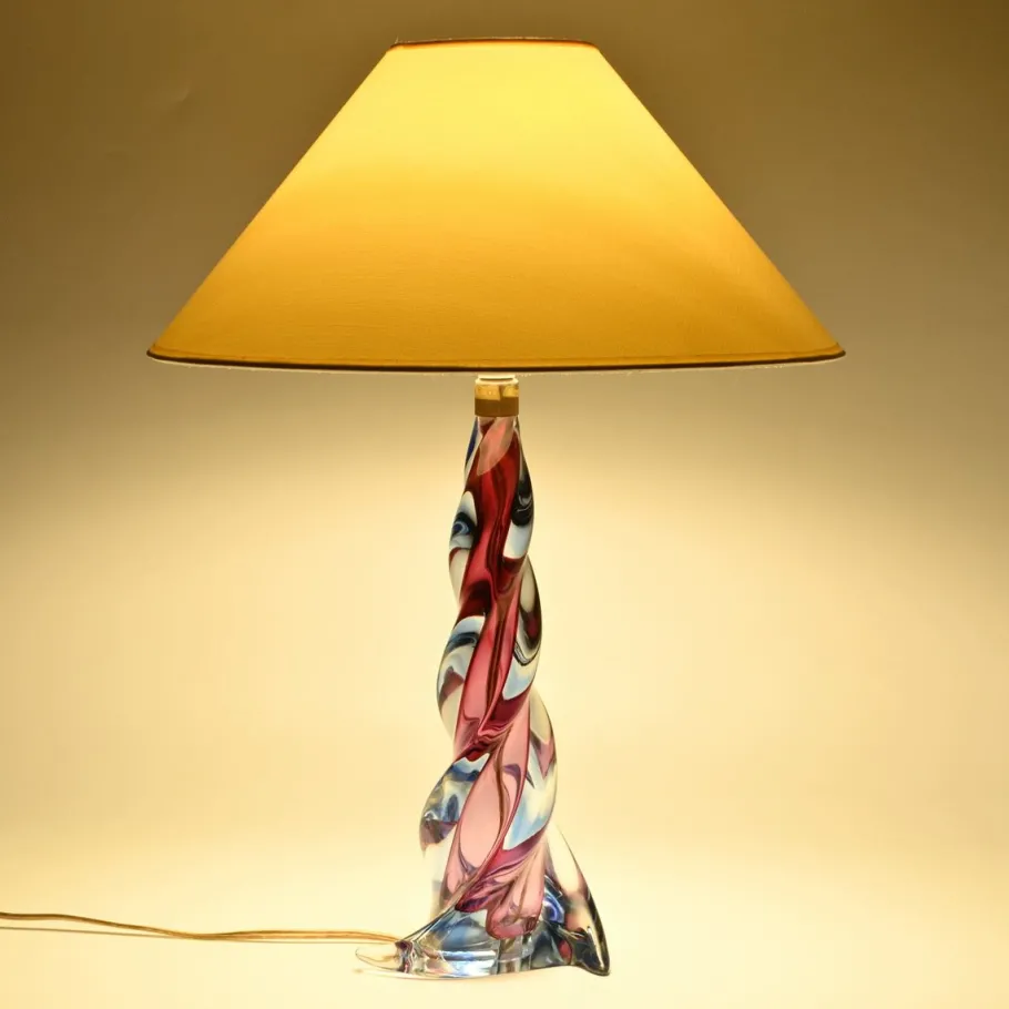 Best Pamono Murano Glass Table Lamp, 1960s