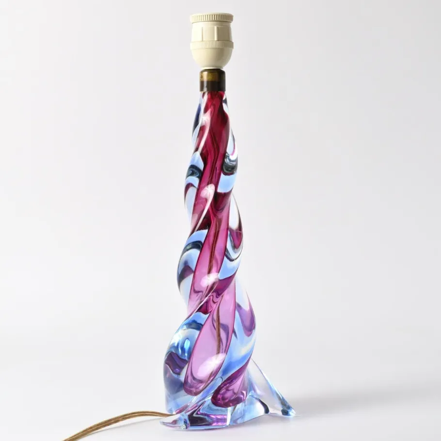 Best Pamono Murano Glass Table Lamp, 1960s