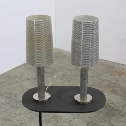 Sale Pamono Murano Glass Tavolo Grande Table Lamps attributed to Marc Sadler for Foscarini, Set of 2