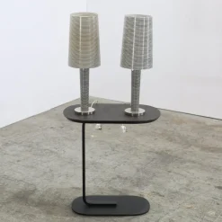 Sale Pamono Murano Glass Tavolo Grande Table Lamps attributed to Marc Sadler for Foscarini, Set of 2