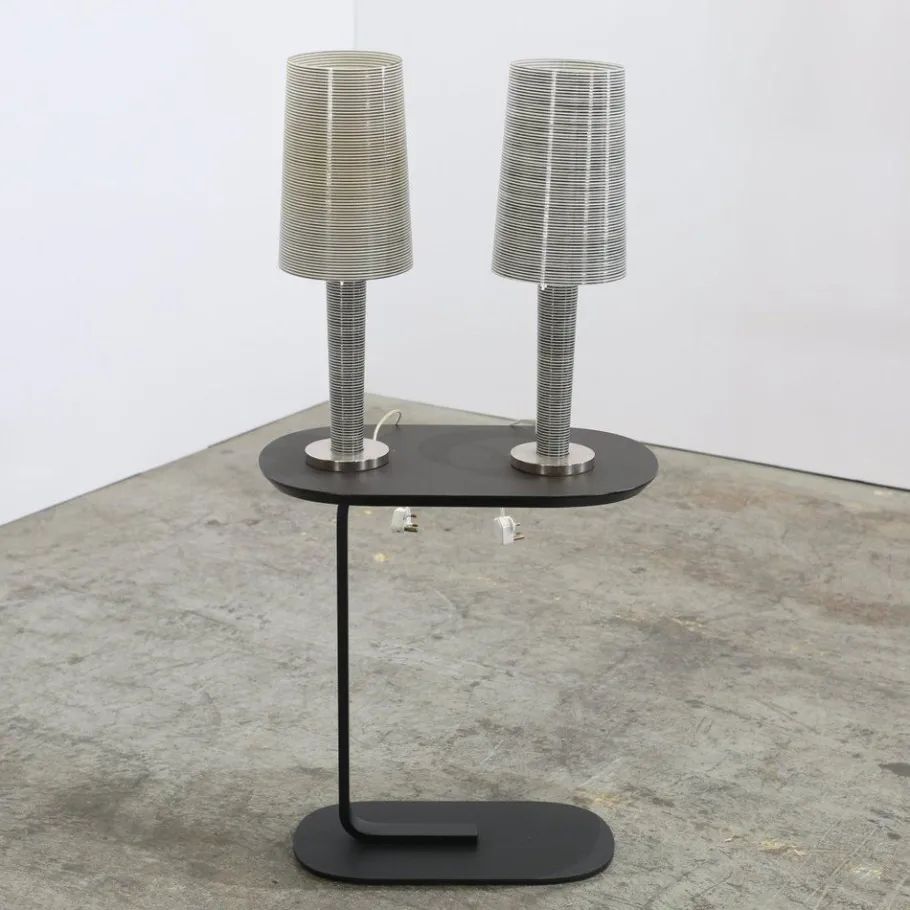 Sale Pamono Murano Glass Tavolo Grande Table Lamps attributed to Marc Sadler for Foscarini, Set of 2