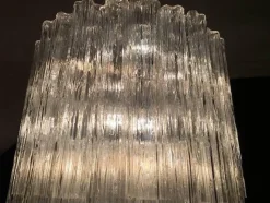 Sale Pamono Murano Glass Tronchi Chandelier