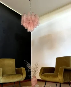 Hot Pamono Murano Glass Tube Chandelier