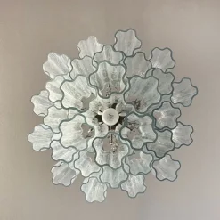 Discount Pamono Murano Glass Tube Chandelier, 1990s