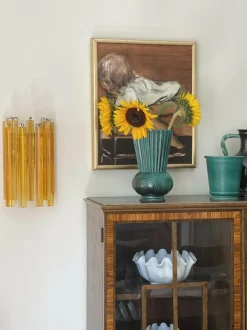 Hot Pamono Murano Glass Wall Lamp